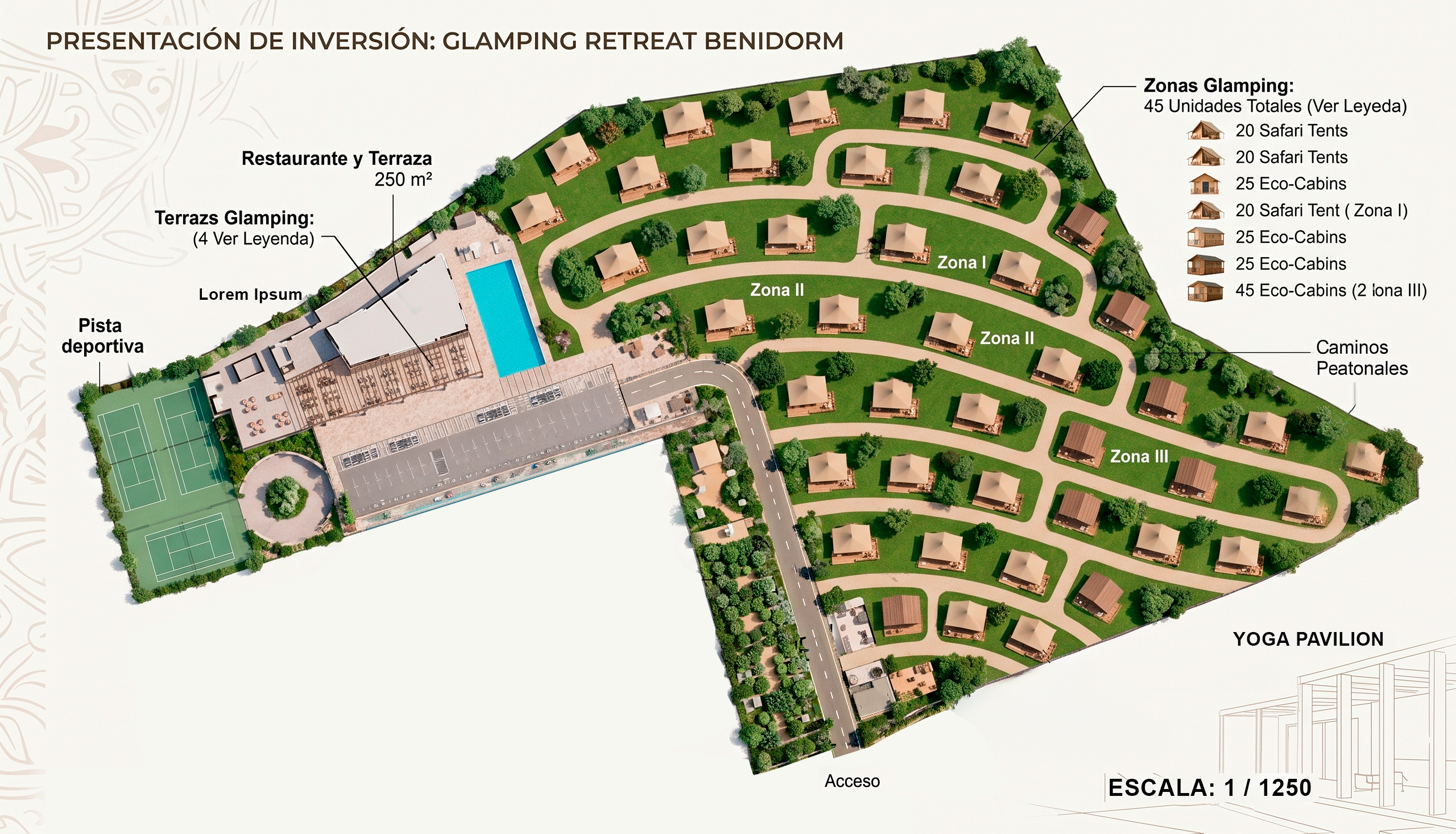 Glamping Eco-Resort Pla de Moli en L'Alfas del Pi