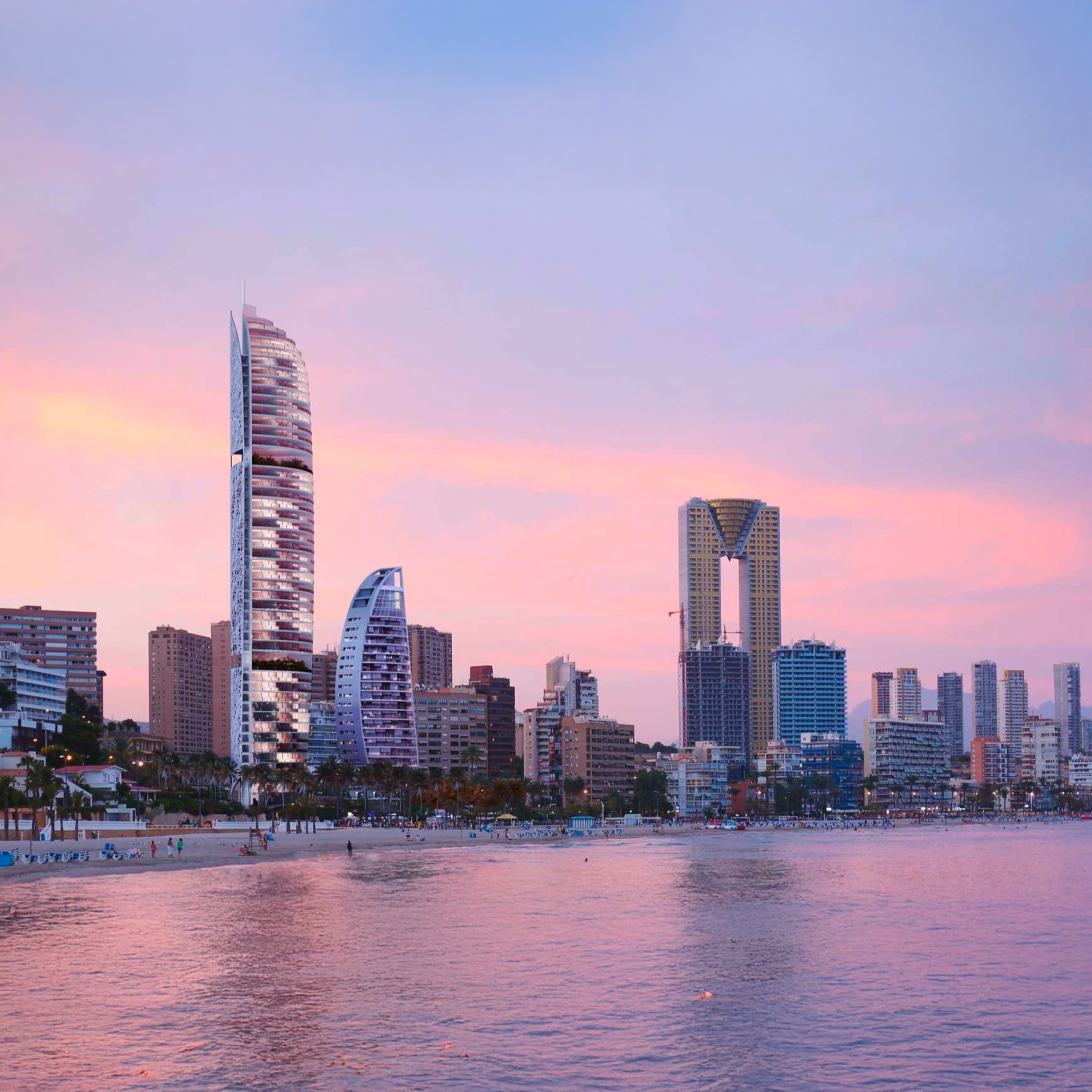 Vista de Benidorm - Hurbantis gestión inmobiliaria profesional