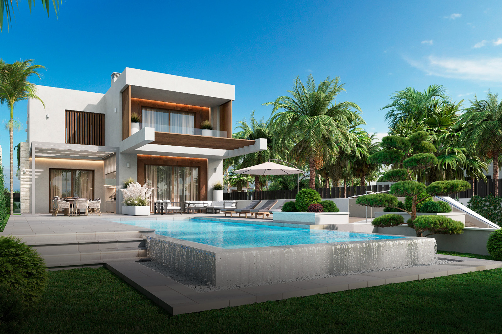 Villa Serena - Villa mediterránea vacacional